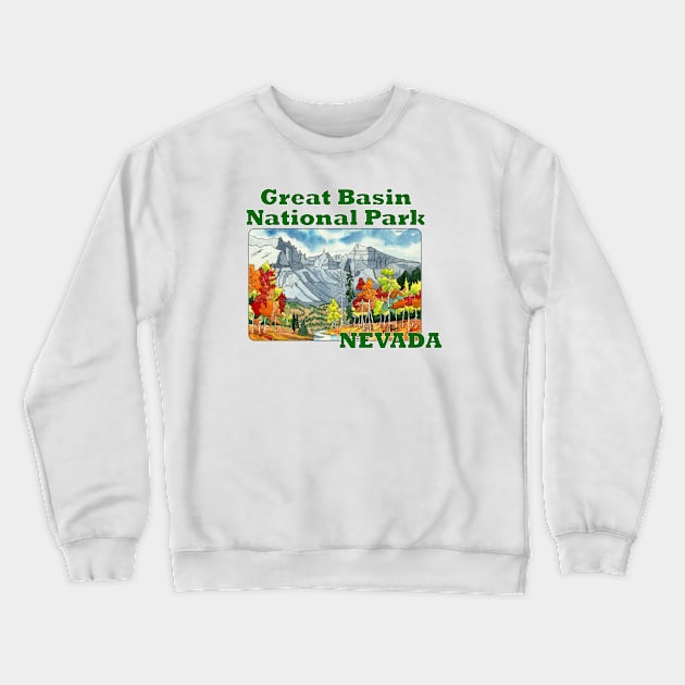 Great Basin National Park, Nevada Crewneck Sweatshirt by MMcBuck